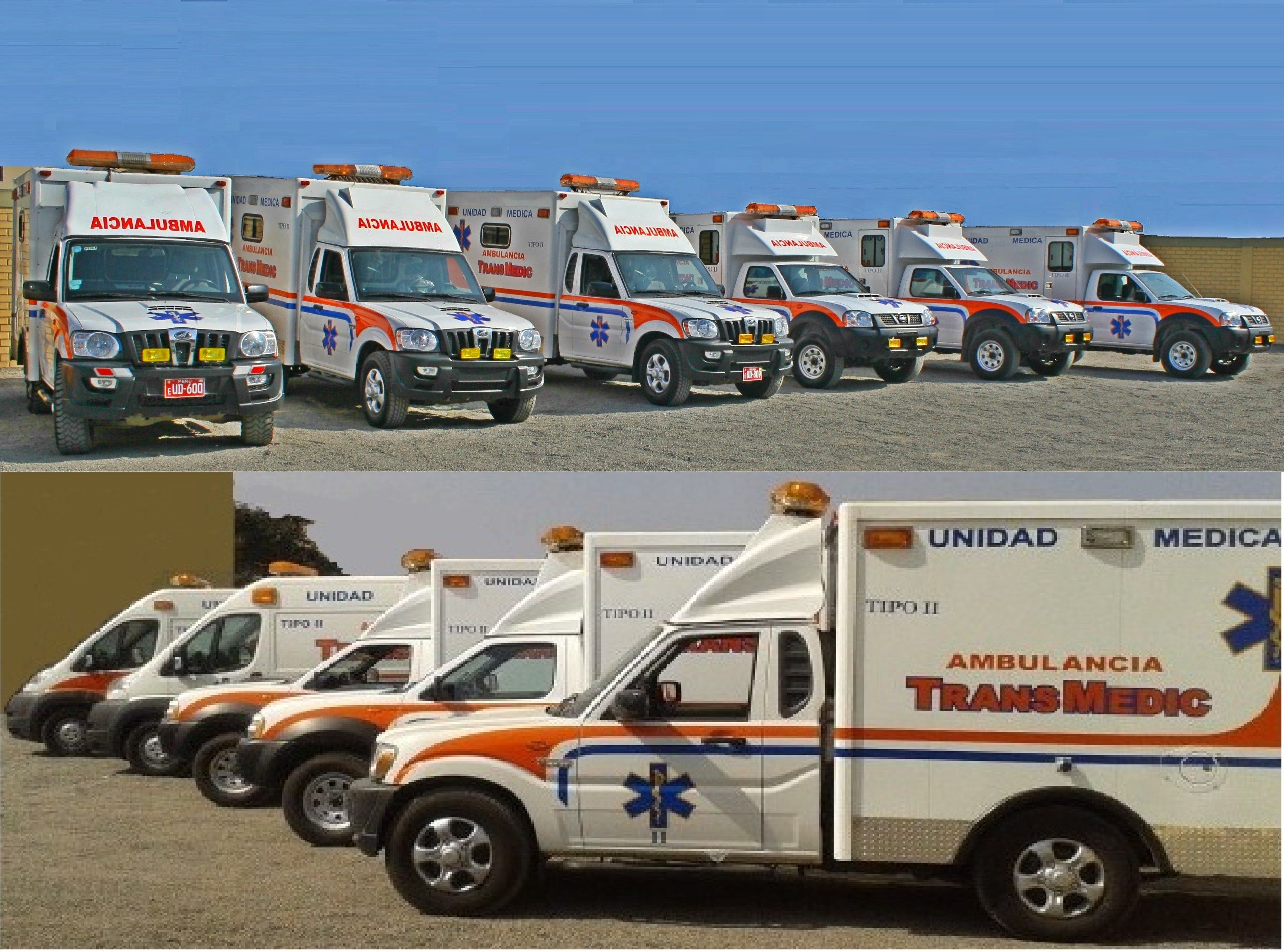 Flota Ambulancias Transmedic